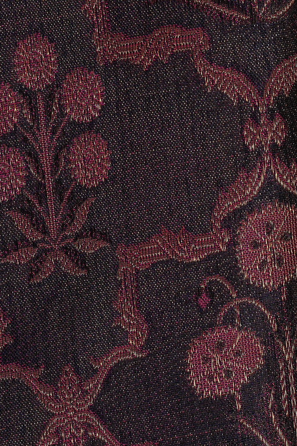 Image of Arani Silk Dark Violet Saree